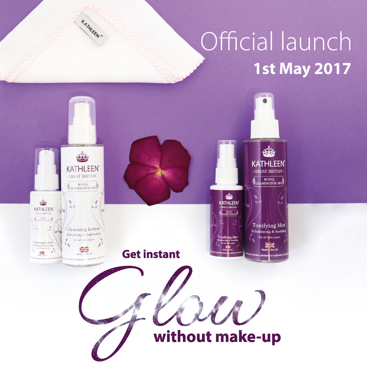 Kathleen UK Get Instant Glow without makeup